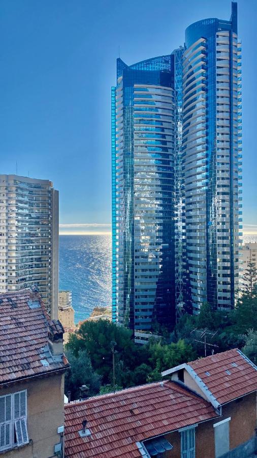 Luxurious Flat At 5 Min By Walk To Monaco, Free Parking And Sea View Apartment Beausoleil Bagian luar foto