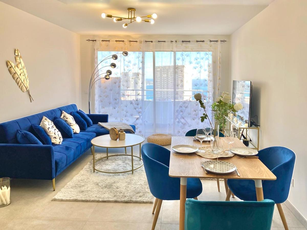 Luxurious Flat At 5 Min By Walk To Monaco, Free Parking And Sea View Apartment Beausoleil Bagian luar foto